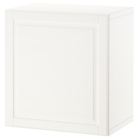 Комбинация настенных шкафов, белый/Смевикен белый 60x42x64 см IKEA BESTÅ БЕСТО 594.418.79
