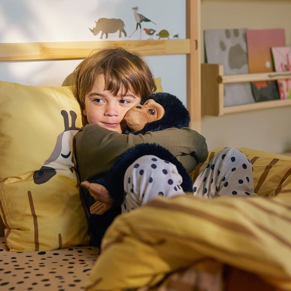 SANDLÖPARE Мягкая игрушка - шимпанзе/чёрный 32 см - фото 3