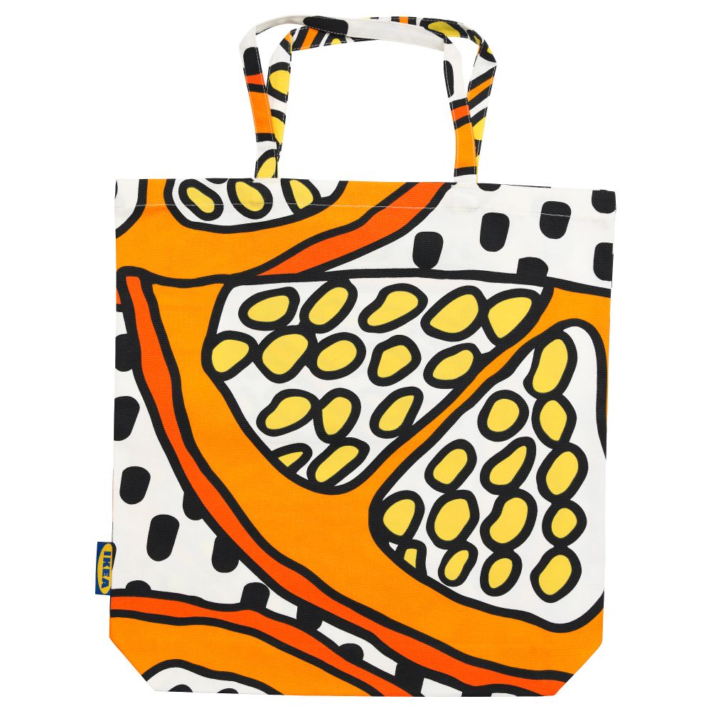 Сумка ТРЕБЛАД, оранжевый, белый/черный - фото 1