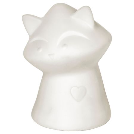 Светодиодный ночник ЛУРИГА, белый, енот