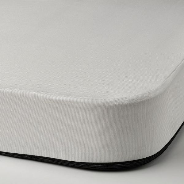 NYHAMN Матрас с пружинами карманного типа 140x200 см - схема-чертеж с размерами