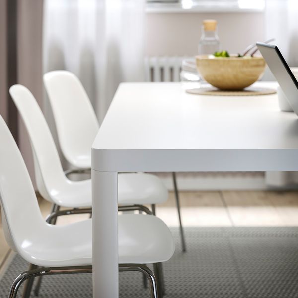 Стол и 6 стульев, белый/белый 180x90 см IKEA TINGBY ТИНГБИ / LEIFARNE ЛЕЙФ-АРНЕ 192.521.92 - фото 6