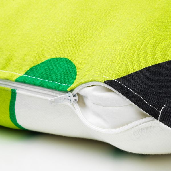 Чехол на подушку, 50x50 см, разноцветный, темный IKEA ÄNGSFIBBLA 905.564.72 - схема-чертеж с размерами