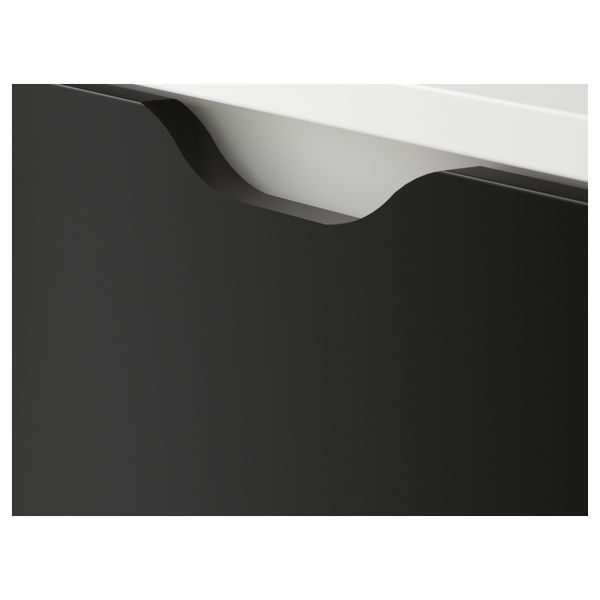 Каркас кровать, отделение для хранения + реечное дно ФЛАКСА, белый (90x200 см) - фото 4