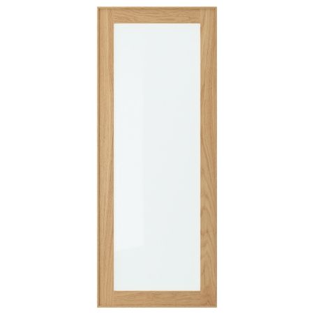 Стеклянная дверь, дуб 40x100 см IKEA EKESTAD ЭКЕСТАД 903.671.17