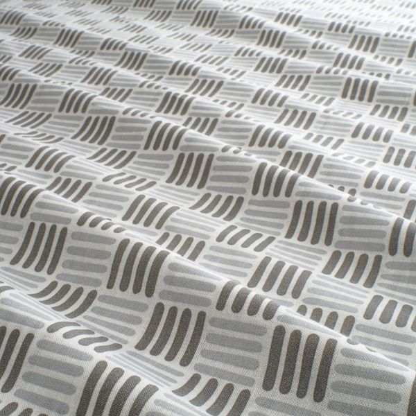 Пододеяльник и 1 наволочка, белый, серый 150x200/50x70 см IKEA SILVERFRYLE СИЛВЕРФРЮЛЕ 604.696.12 - фото 5