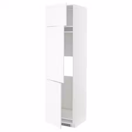 METOD Высокий шкаф д/холод/мороз/3 дверцы