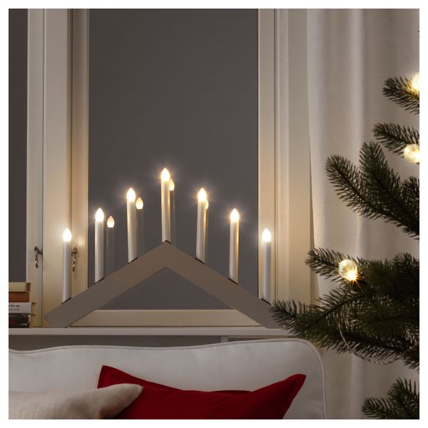 Светодиодный канделябр, 7 ламп СТРОЛА - схема-чертеж с размерами