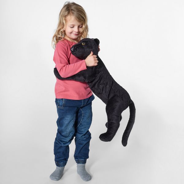 Мягкая игрушка, пантера/черный 54 см IKEA MODERLIG МОДЕРЛИГ 705.068.07 - фото 2