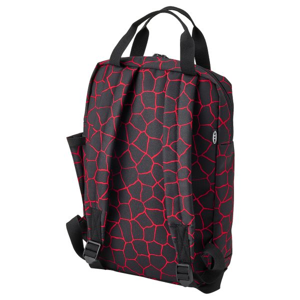 Рюкзак, черный/красный 12 л IKEA STARTTID СТАРТТИД 404.849.01 - фото 2