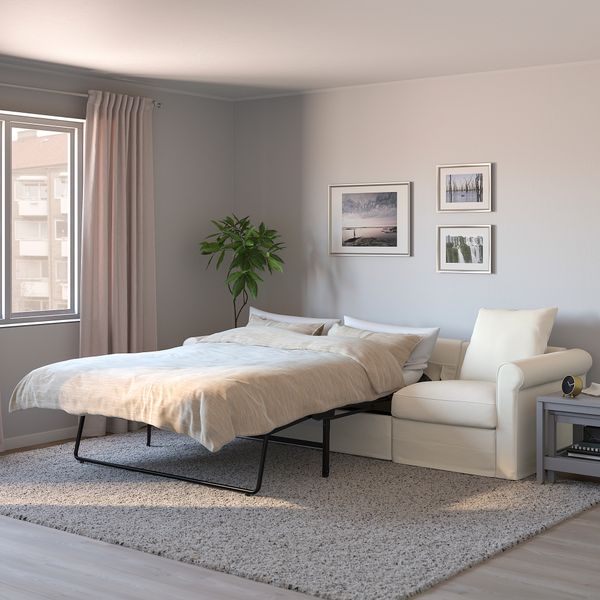 3-местный диван-кровать, Inseros белый IKEA GRÖNLID 395.365.43 - фото 7