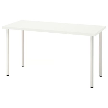 LAGKAPTEN / ADILS Письменный стол - белый 140x60 см