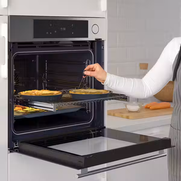 MUTEBO Духовка с конвекцией и полным паром - IKEA 700 цвет нержавеющей стали - фото 8