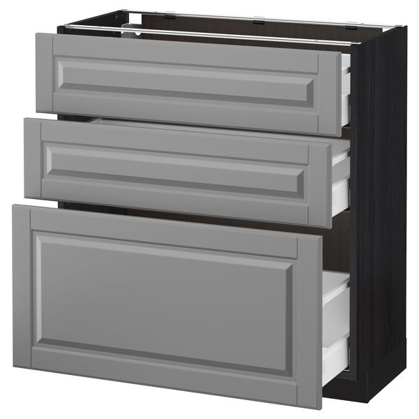 IKEA, вид спереди - схема-чертеж с размерами