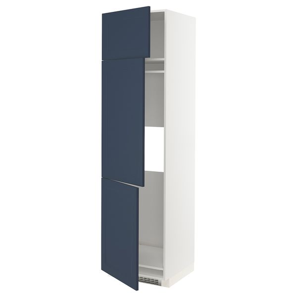 Высокий шкаф для холодильник, морозилки, 3 дверцы IKEA METOD МЕТОД 294.550.85 - фото 2