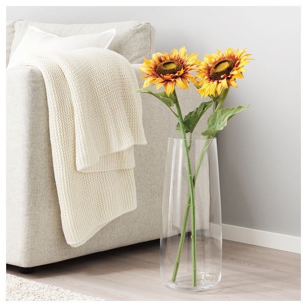 Цветок искусственный СМИККА, подсолнух, желтый (74 см) - фото 2