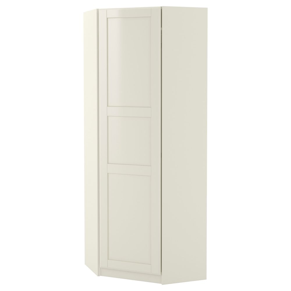 Гардероб угловой ПАКС, белый, Тисседаль белый - фото 1