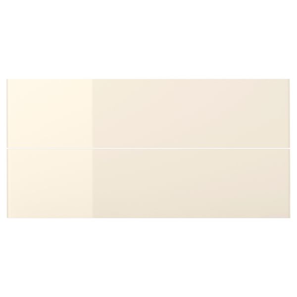 Фронтальная панель ящика РИНГУЛЬТ, глянцевый кремовый - схема-чертеж с размерами