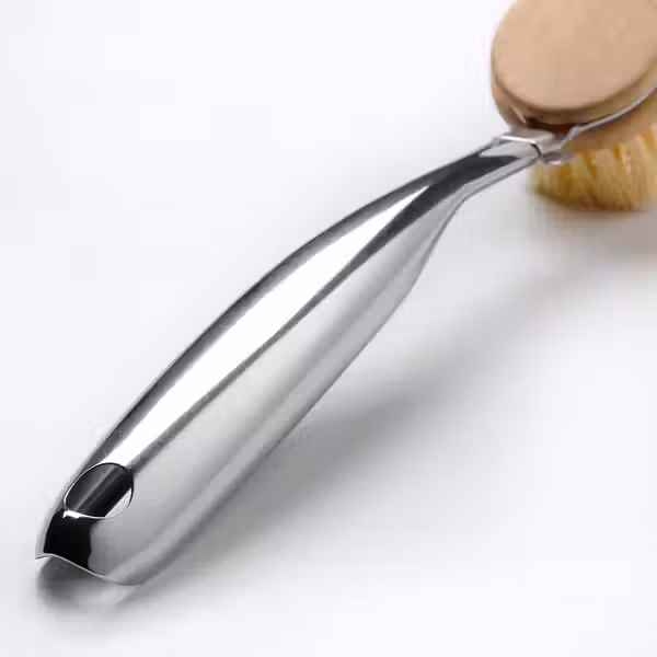 VÄLVÅRDAD Щетка для мытья посуды - нержавеющ сталь/бук - схема-чертеж с размерами