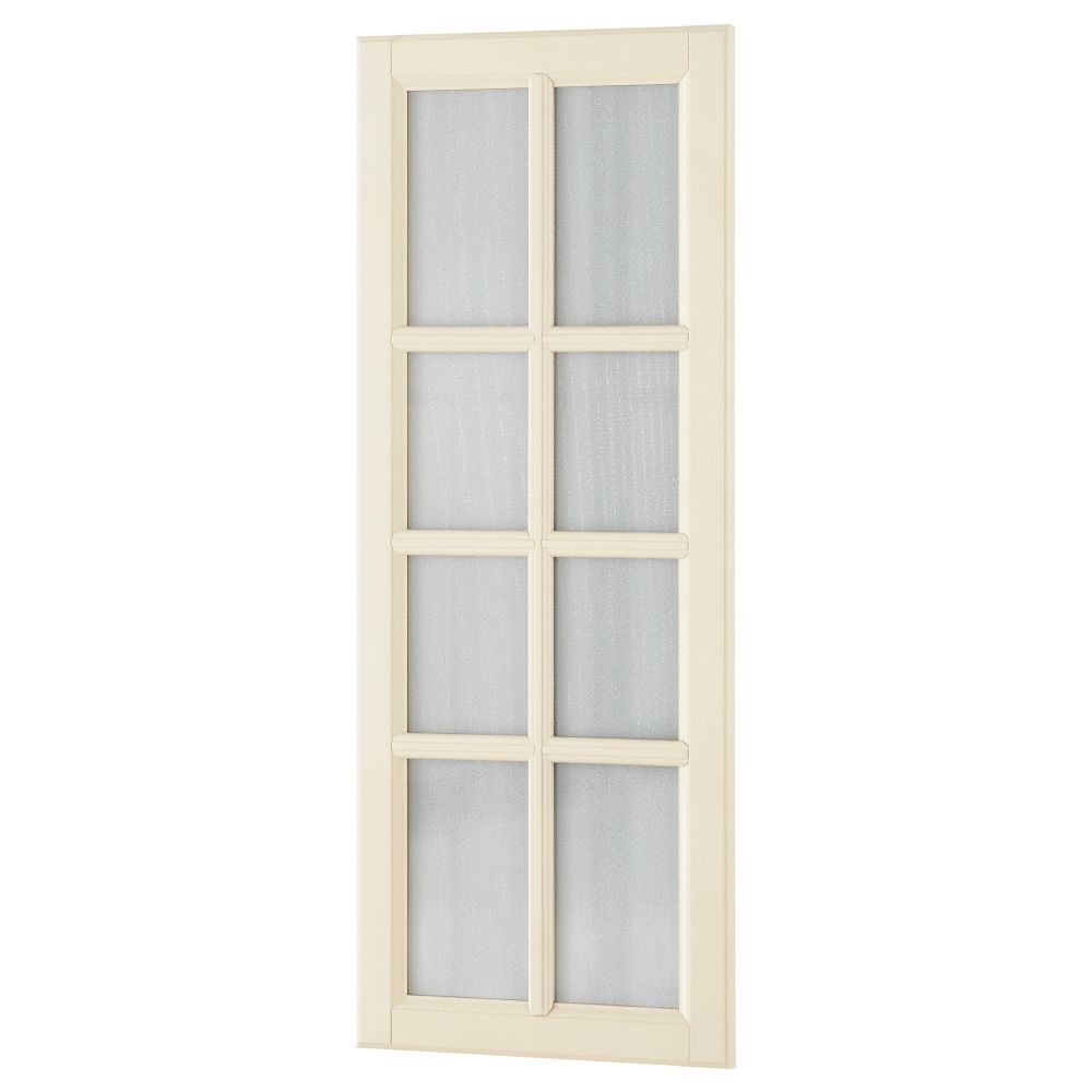 Стеклянная дверь ДАЛАРНА, белый с оттенком - схема-чертеж с размерами