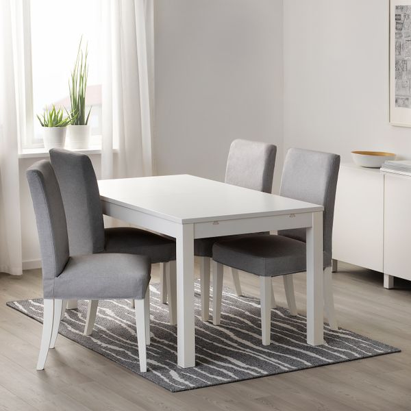 Ковер безворсовый, светло-серый 133x195 см IKEA GLUMSÖ ГЛУМСЁ 904.079.67 - фото 4