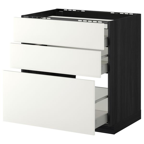 IKEA, вид спереди - схема-чертеж с размерами