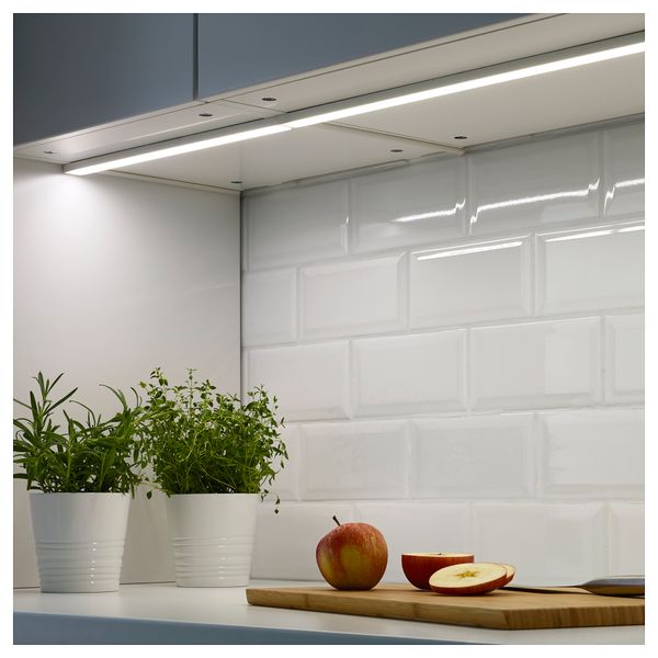 Светодиодная подсветка столешницы ОМЛОПП, белый - схема-чертеж с размерами