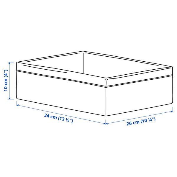 IKEA, дополнительный ракурс - схема-чертеж с размерами