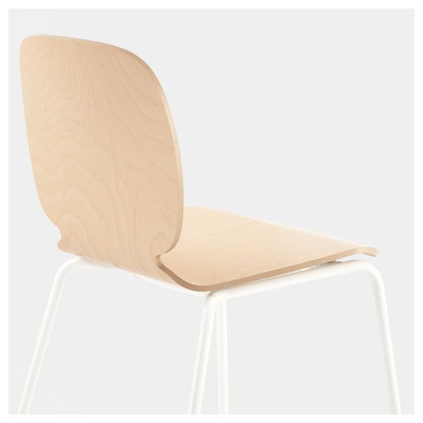 Стул СВЕН-БЕРТИЛЬ, береза, Брур-Инге белый - фото 5