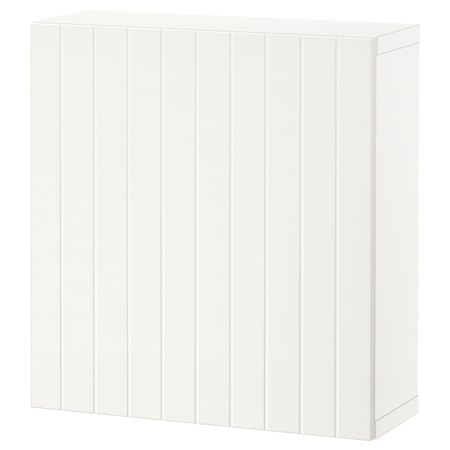 Стеллаж с дверью, белый/Суттервикен белый 60x22x64 см IKEA BESTÅ БЕСТО 994.416.03