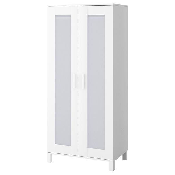 Шкаф платяной АНЕБУДА, белый (81x180 см) - фото 1