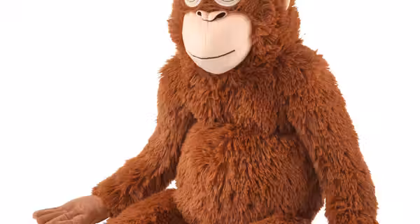 DJUNGELSKOG Мягкая игрушка - орангутанг