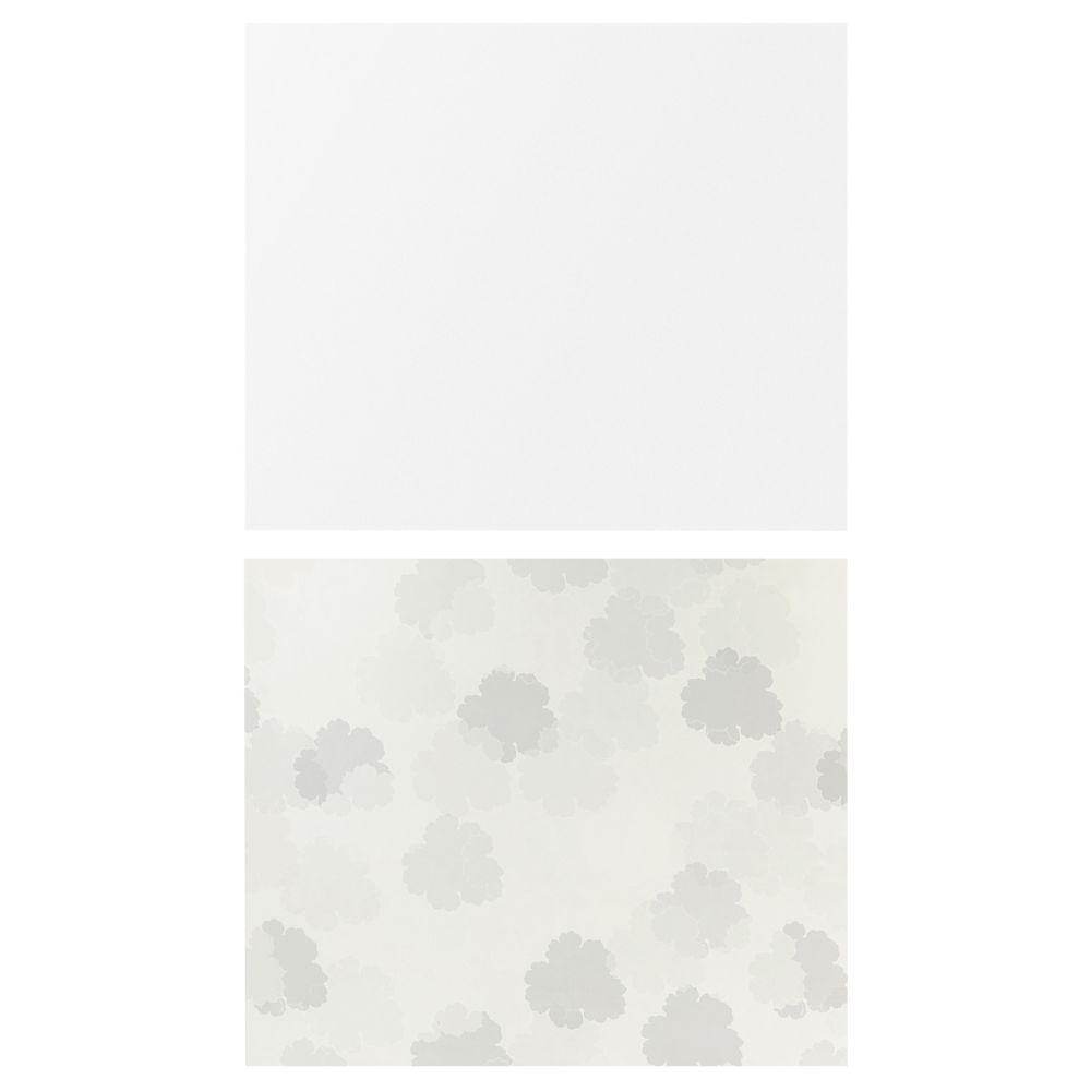 Настенная панель ФАСТБУ, двусторонний белый, лист белый/светло-серый (60x50 см) - фото 1