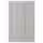 LERHYTTAN Дверца д/напольн углового шк, 2шт - светло-серый 25x80 см