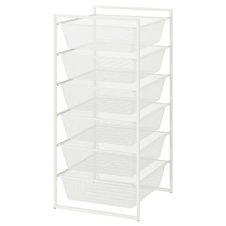 Комбинация для хранения, белый 50x51x104 см IKEA JONAXEL ЙОНАКСЕЛЬ 692.974.90