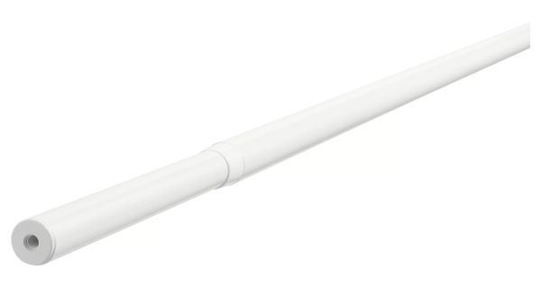 RÄCKA Карниз гардинный - белый 210-385 см