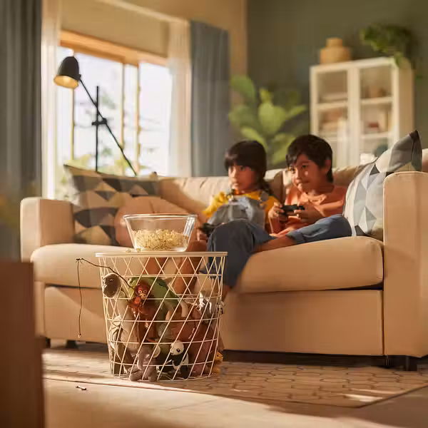 VIMLE 2-местный диван-кровать - Hallarp бежевый - фото 6