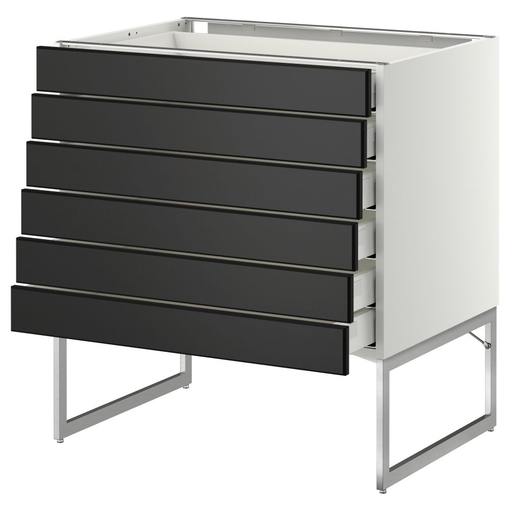 IKEA, вид спереди - схема-чертеж с размерами