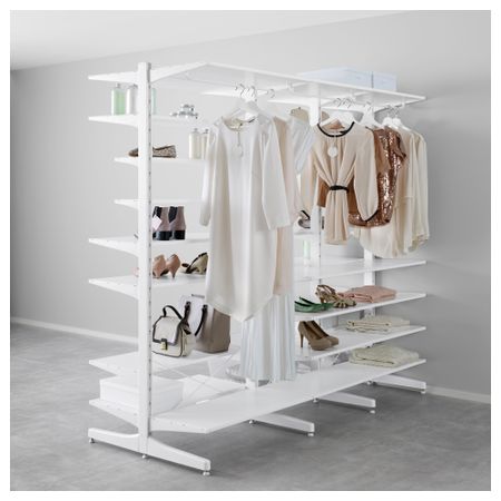 Стойка/ножка/штанга АЛЬГОТ, белый (209x83x194 см)