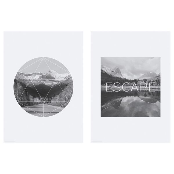 Постер, Горы, 50x70 см IKEA DRÖMBILD ДРЁМБИЛЬД 604.358.96 - фото 2