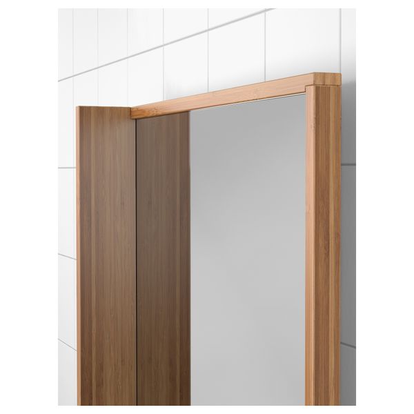 Зеркало РОГРУНД, бамбук (53x50 см) - фото 5