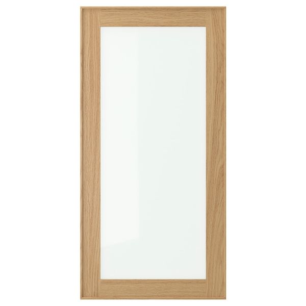 Стеклянная дверь, дуб 40x80 см IKEA EKESTAD ЭКЕСТАД 503.671.19 - фото 1