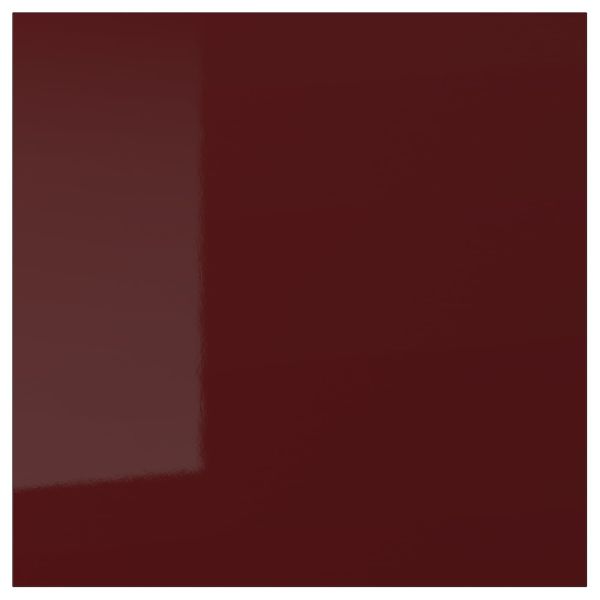 Фронтальная панель ящика, глянцевый темный красно-коричневый 40x40 см IKEA KALLARP КАЛЛАРП 904.348.62 - фото 1