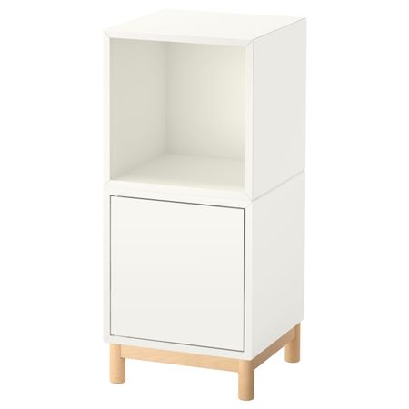Комбинация шкафов с ножками, белый 35x35x80 см IKEA ЭКЕТ 191.891.91
