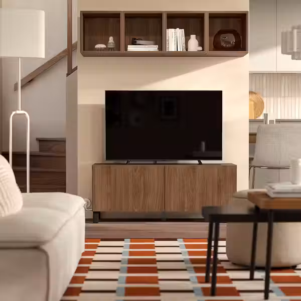 BESTÅ Тумба под ТВ, с дверцами - фото 2