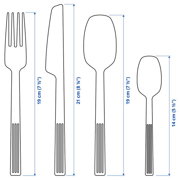 IKEA, дополнительный ракурс - схема-чертеж с размерами