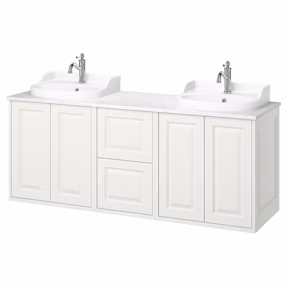 TÄNNFORSEN ТАННФОРСЕН / RUTSJÖN РУТШЁН Шкаф п-раковину/раковины/смесители - фото 1