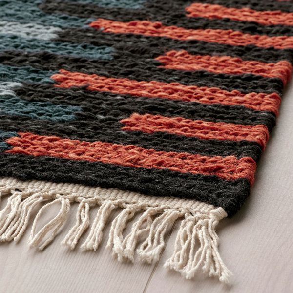 Ковер безворсовый, ручная работа разноцветный 170x240 см IKEA RESENSTAD РЕСЕНСТАД 304.805.50 - фото 2