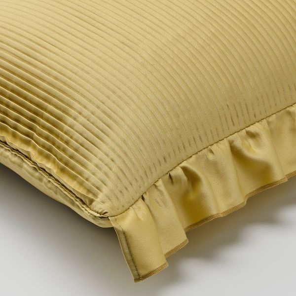 Чехол на подушку, золотой 40x65 см IKEA KARISMATISK КАРИСМАТИСК 604.991.57 - фото 2