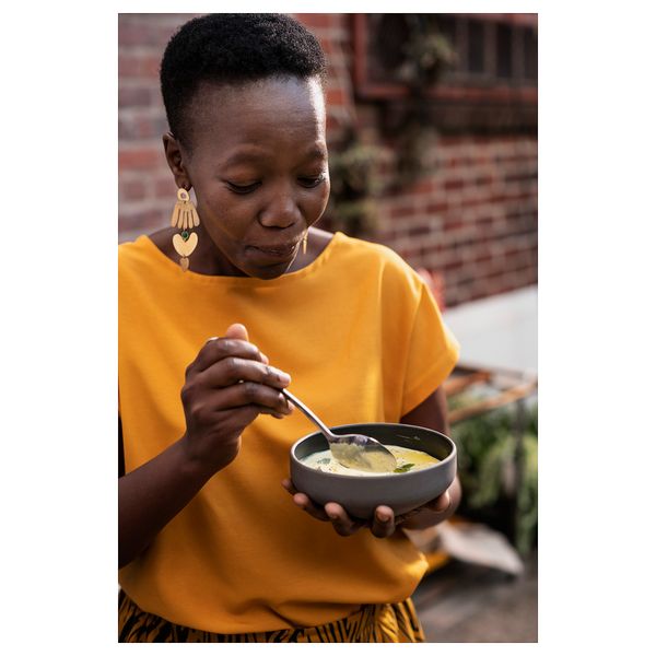 Миска ОВЕРАЛЛЬТ, серый (15 см) - схема-чертеж с размерами